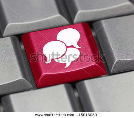 Tres bocadillos sustituyendo uan tecla del teclado de ordenador